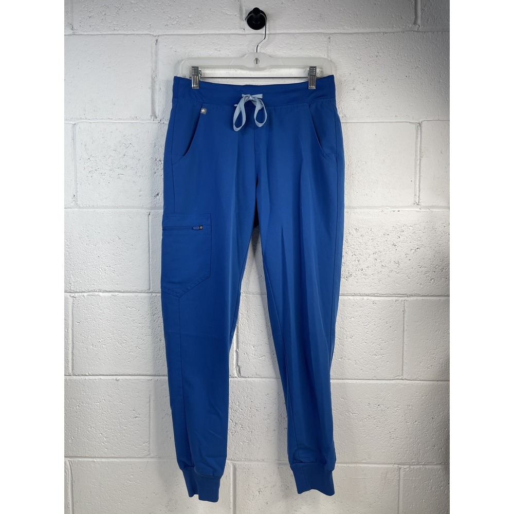 FIGS Zamora Jogger Scrub Pants Royal Blue Style 19SW2005 Women PO# 1800 sz S